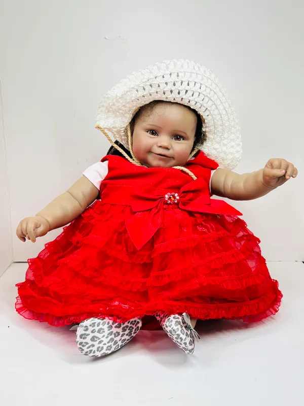 REBORN TODDLER DOLL IN RED DRESS from auction in BETHESDA, Ohio — image 45
