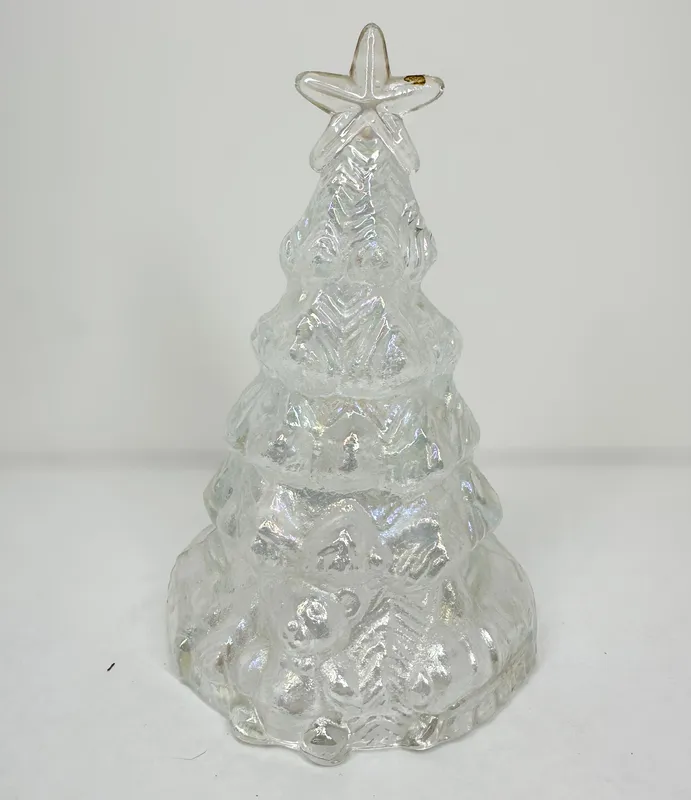 VINTAGE IRIDESCENT GLASS CHRISTMAS TREE from auction in BETHESDA, Ohio — image 24