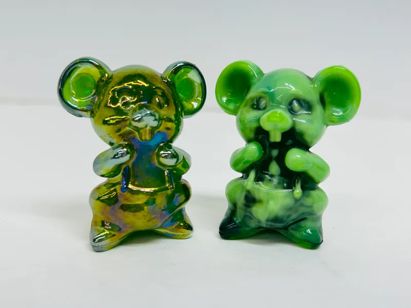BOYD GLASS MOUSE FIGURINES, CIRCA 1980 from auction in BETHESDA, Ohio — image 16