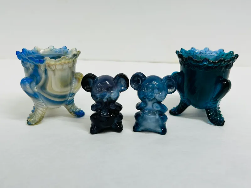 BOYD ART GLASS SLAG GLASS COLLECTION from auction in BETHESDA, Ohio — image 23
