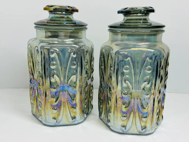 L.E. SMITH ATTERBURY SCROLL CANISTERS, 1970S from auction in BETHESDA, Ohio — image 41