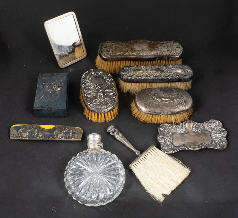 Sterling Silver Dresser Items from auction in Bloomfield, New Jersey — image 7