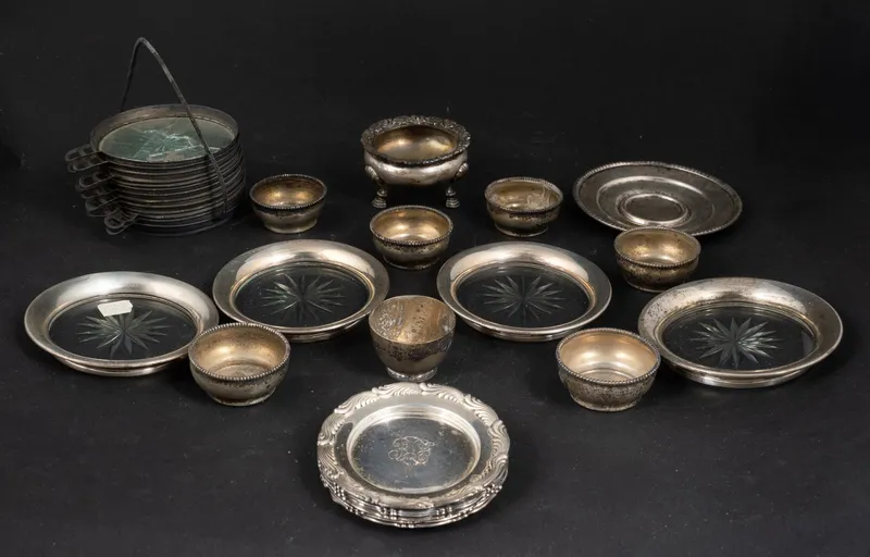 Six Vintage Tiffany Sterling Butter Pats from auction in Bloomfield, New Jersey — image 14