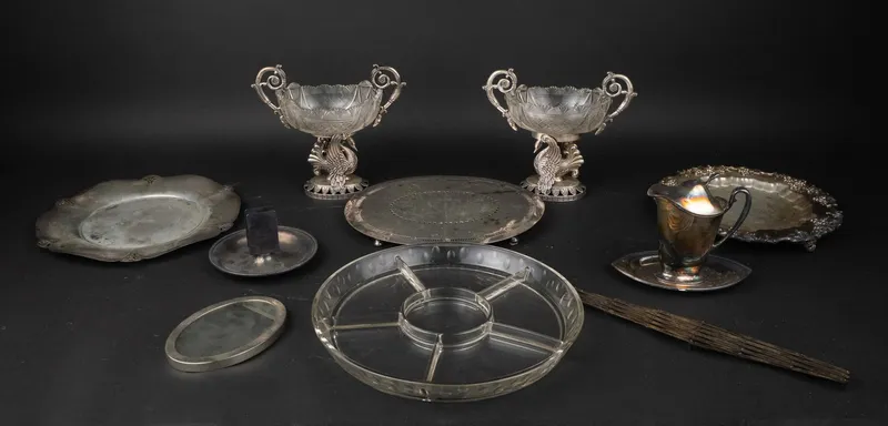 Glass and Silver Hostess Wares from auction in Bloomfield, New Jersey — image 16