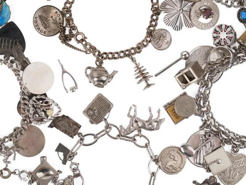 Vintage Jewelry and Charm Bracelets from auction in Bloomfield, New Jersey — image 35