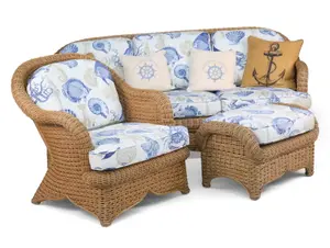 Suite of Wicker Furniture