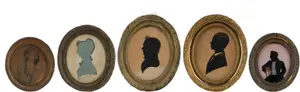 Five Oval Silhouettes