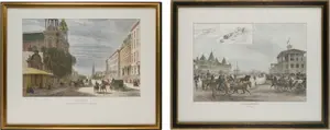 Two Street Scenes, Prints