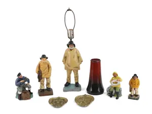 Eight Fisherman Themed Table Articles