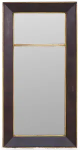Empire Parcel-Gilt Mahogany Two Part Pier Mirror