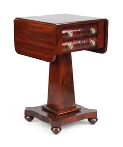 Empire Mahogany Drop Leaf Work Table