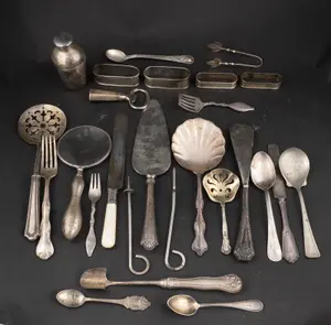 Assorted Sterling Silver Flatware and Wares