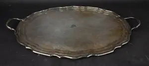 Arlington Silver Plated Double Handled Serving Tray