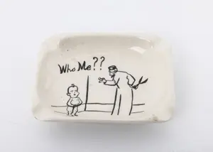 AN ANTI-SEMITIC ASH TRAY BY BONSACK, 1953