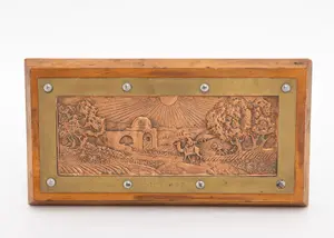 A COPPER RELIEF OF RACHELS TOMB. Jerusalem, c. 1930 BEZALEL