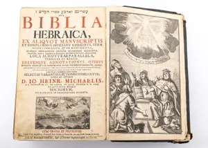 BIBLIA HEBRAICA HENRICH MICHAELIS 1720