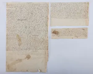 KAVONOS HAKADISH. Handwritten notes, Italy, early 19th.