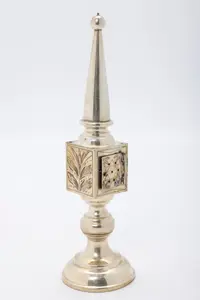 A SILVER SPICE TOWER. Germany, c. 1910