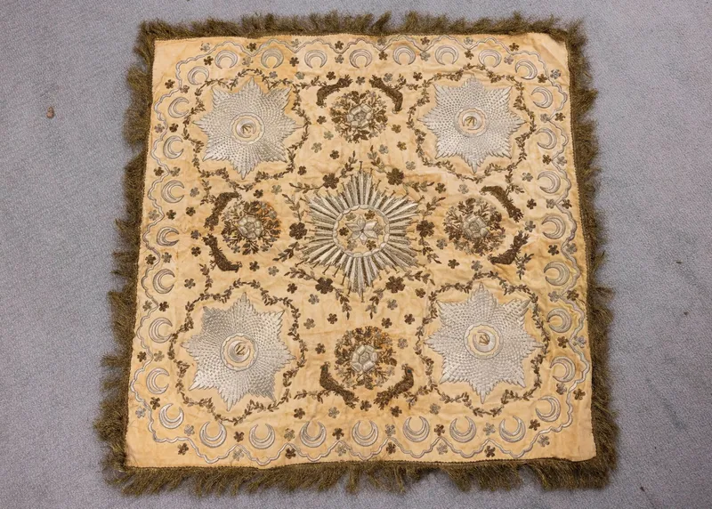 A GROUP OF SYNAGOGUE TEXTILES. American, 20th century. from auction in woodmere, New York — image 17