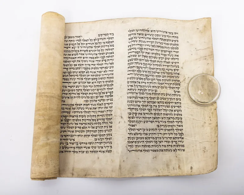 A MEGILLAT ESTHER. Poland, c. 1920 from auction in woodmere, New York — image 28