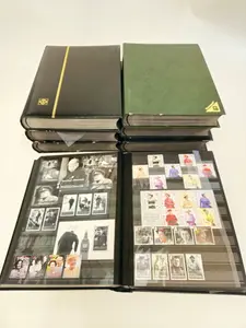 A LARGE MINT WORLD STAMP COLLECTION: CELBRITIES, SPORTS AND ROYAL FIGURES, HISTORY