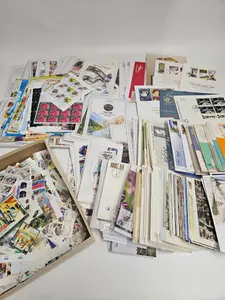 A MASSIVE COLLECTION OF ISRAELI STAMPS AND FIRST DAY COVERS
