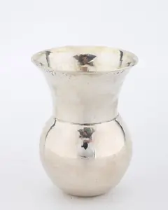 A HANDMADE STERLING SILVER KIDDUSH CUP. Israel, c. 2010