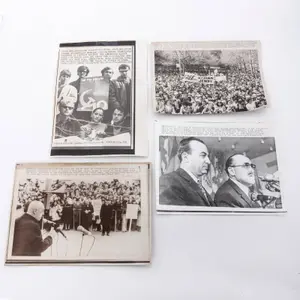 A COLLECTION OF ORIGINAL PRESS PHOTOGRAPHS OF THE SOVIET AND SYRIAN JEWRY FREEDOM EFFORTS