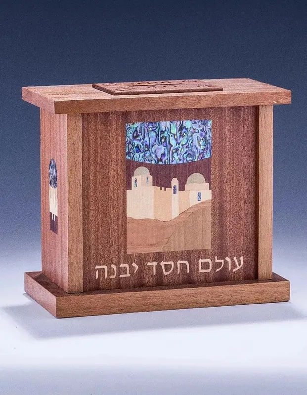 A LARGE CHARITY BOX BY ALEX GRUSS. Brooklyn, Modern. from auction in woodmere, New York — image 41