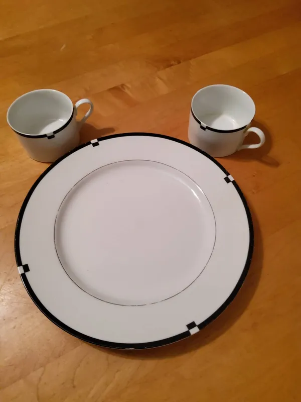 Mikasa Porcelain Plate and Teacups Set from auction in Covington, Louisiana — image 33