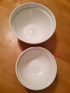 Set of Two White Ceramic Mixing Bowls from auction in Covington, Louisiana — image 35