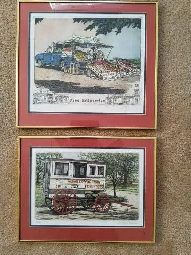 Set of Two Framed Limited Edition Prints by Jack R. Miller from auction in Covington, Louisiana — image 44