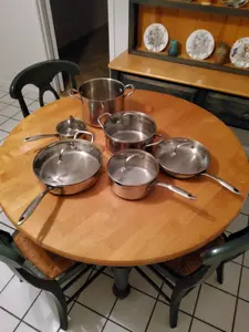Wolfgang Puck Café Collection Stainless Steel Cookware Set