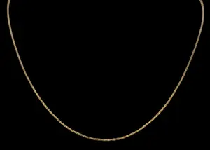 22k Gold Cable Link Chain