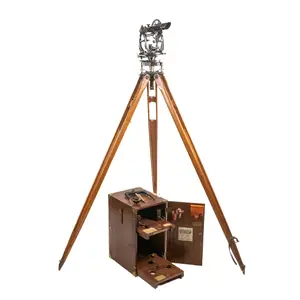 Antique K&E Theodolite & Tripod Set