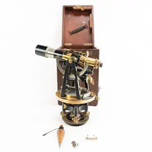 Antique Saegmuller Brass Mining Transit