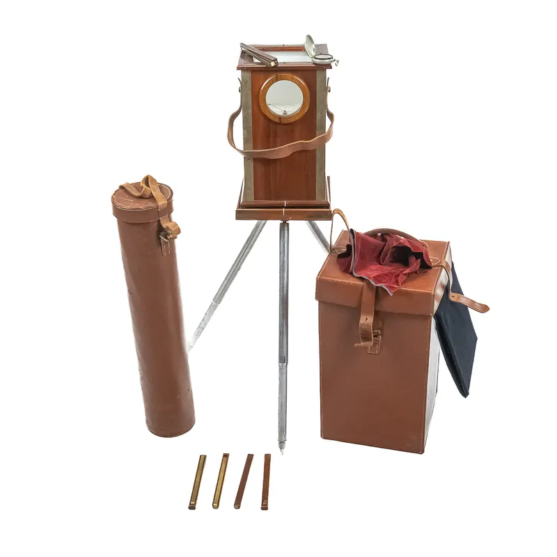 W. Mansfield Water Finder Kit, Case W/Tripod from auction in Union, Illinois — image 14