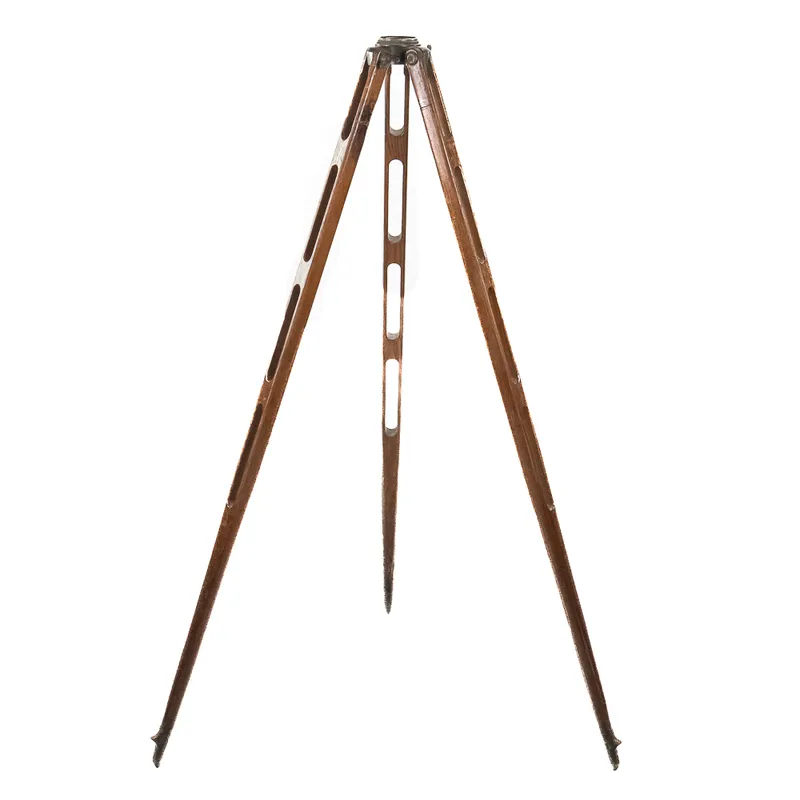 Wooden Surveyor Transit Tripod from auction in Union, Illinois — image 20