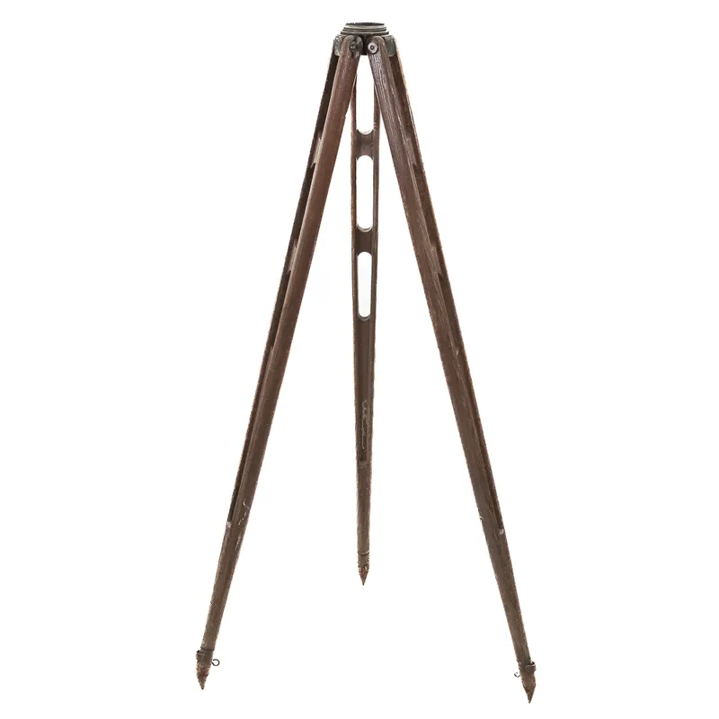 Wood Surveying Transit Tripod from auction in Union, Illinois — image 24