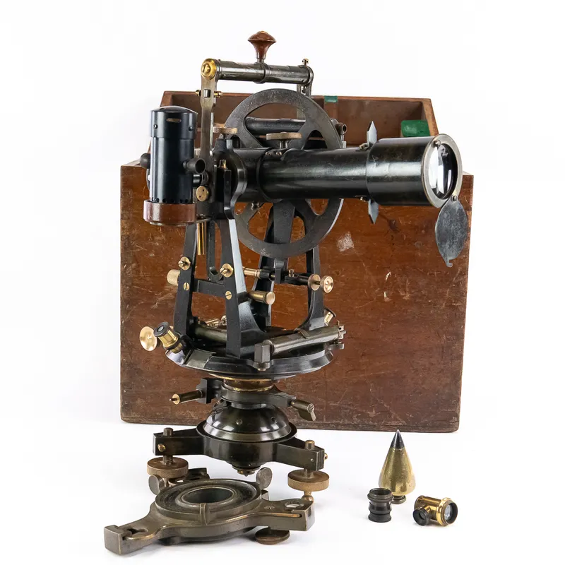 Troughton & Simms Transit Theodolite from auction in Union, Illinois — image 31