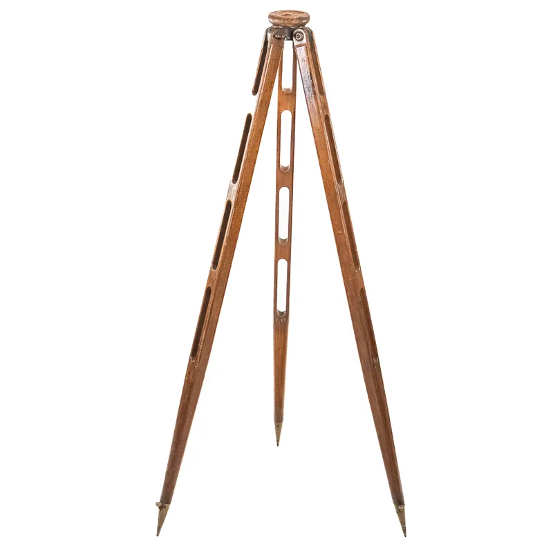 Wooden Surveyors Tripod from auction in Union, Illinois — image 23