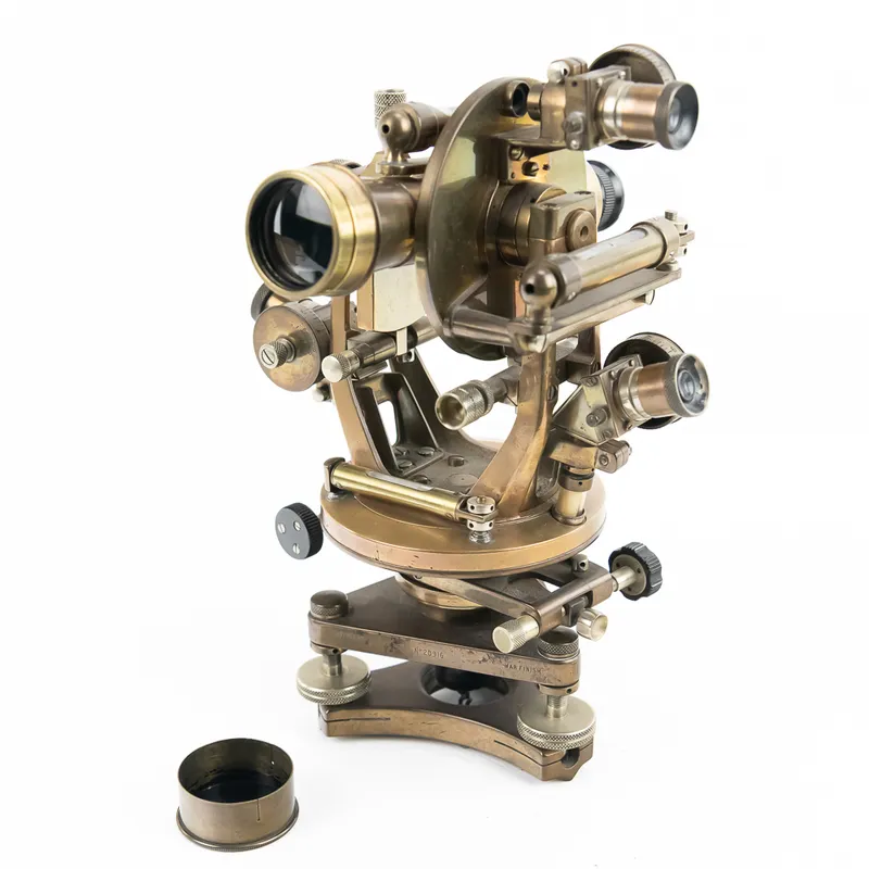 1940 E.R. Watts & Son Brass Theodolite from auction in Union, Illinois — image 37