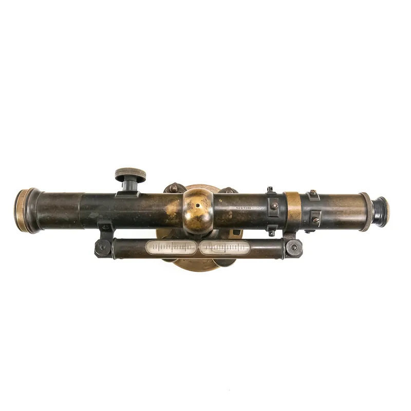Antique Keuffel & Esser Brass Level from auction in Union, Illinois — image 39