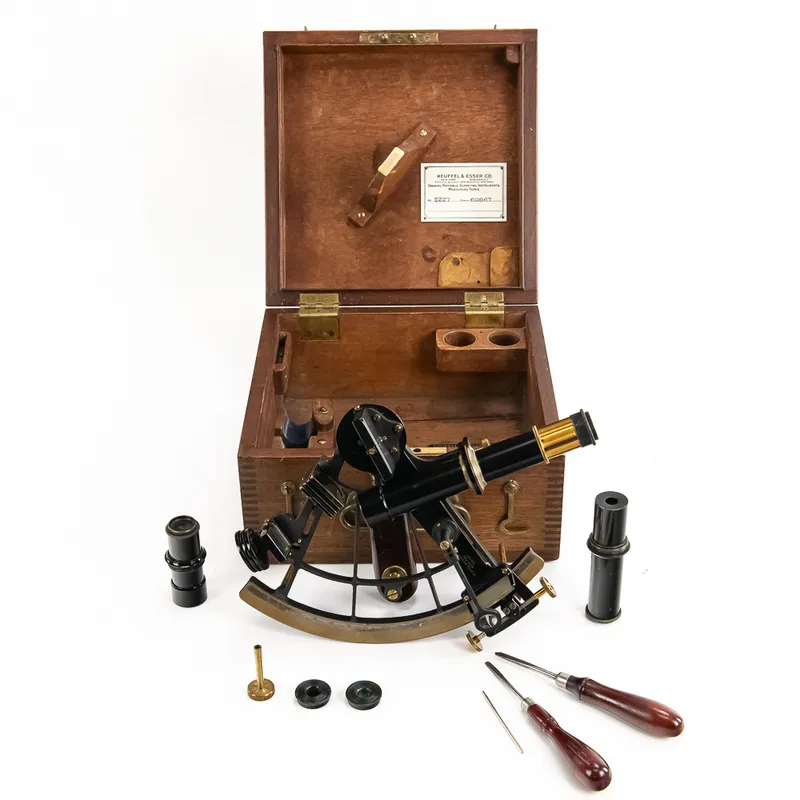 1932 Keuffel & Esser Surveying Sextant from auction in Union, Illinois — image 43