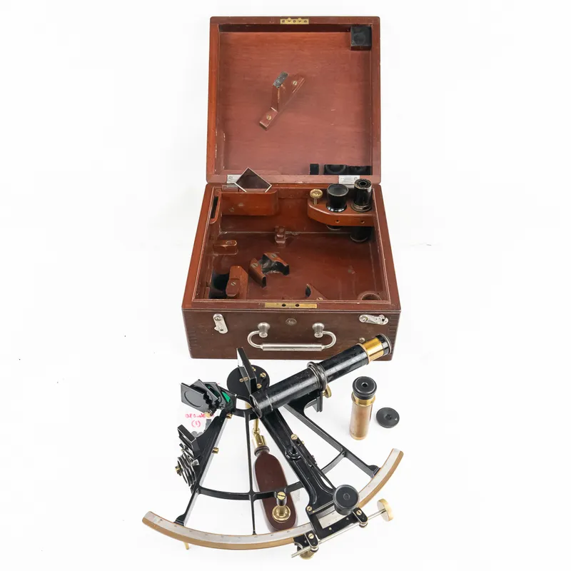Antique Bausch & Lomb Sextant Model 24 from auction in Union, Illinois — image 46