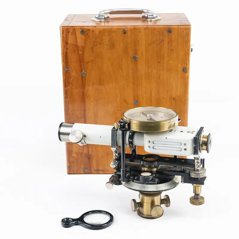 Antique Hahn Instrument Co. Mining Transit from auction in Union, Illinois — image 47