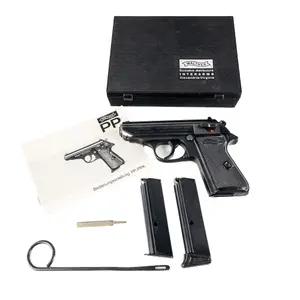 Walther PPK/S 9mm Pistol w/Orig Case/Manual 164291