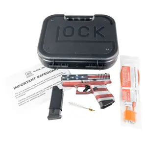 Glock 43 American Flag Pistol Caliber 9MM ADFR473