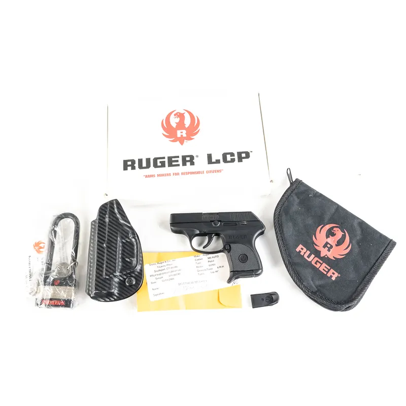 Ruger LCP Pistol Caliber .380ACP 371-00790 from auction in Union, Illinois — image 5