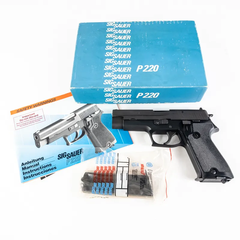 Sig Sauer P220 Pistol Caliber .45ACP G134358 from auction in Union, Illinois — image 47